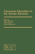 Cover: Consumer Education in the Human Services - Elsevier