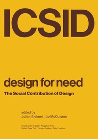 Enlarge image Cover: Design for Need, The Social Contribution of Design - Elsevier