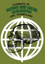 Cover: Elements of Human and Social Geography - Elsevier