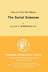 Enlarge image Cover: How to Find Out About the Social Sciences - Elsevier
