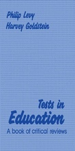 Cover: Tests in Education - Academic Press