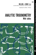 Cover: Analytic Trigonometry - Elsevier