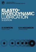 Cover: Elasto-Hydrodynamic Lubrication - Elsevier