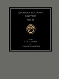 Cover: Educational Electronics Equipment 1967-68 - Elsevier