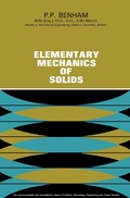 Cover: Elementary Mechanics of Solids - Elsevier
