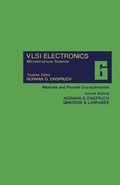 Cover: Materials and Process Characterization - Academic Press