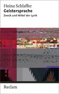 Cover: Geistersprache - Reclam