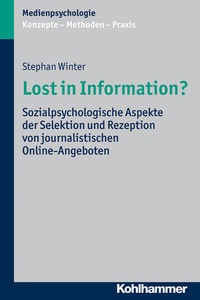 Enlarge image Cover: Lost in Information? - Kohlhammer