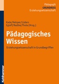 Cover: P&auml;dagogisches Wissen - Kohlhammer