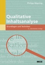 Cover: Qualitative Inhaltsanalyse - Beltz Verlagsgruppe GmbH & Co. KG