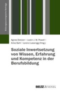 Cover: Soziale Inwertsetzung von Wissen, Erfahrung und Kompetenz in der Berufsbildung - Beltz Juventa
