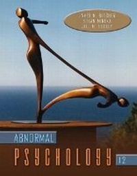 Abbildung von: Abnormal Psychology - Pearson