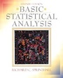 Cover: Basic Statistical Analysis - Pearson