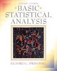 Enlarge image Cover: Basic Statistical Analysis - Pearson