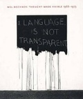 Cover: Mel Bochner: Thought Made Visible - Yale University Press