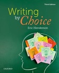 Cover: Writing by Choice - Oxford University Press, Canada