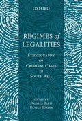 Cover: Regimes of Legality - OUP India