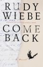 Cover: Come Back - Knopf Canada