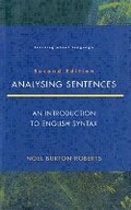 Cover: Analysing Sentences - Addison Wesley
