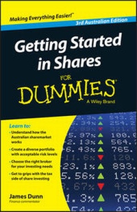 Enlarge image Cover: Getting Started in Shares For Dummies Australia - Wiley