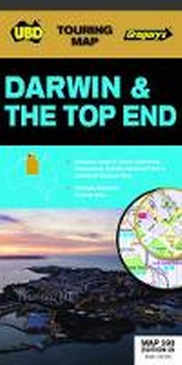 Abbildung von: Darwin & The Top End Map 590 20th ed - UBD Gregory's