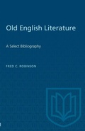 Cover: Old English Literature - University of Toronto Press
