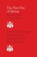 Cover: The First Day of Spring - University of Toronto Press