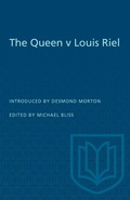 Cover: The Queen V Louis Riel - University of Toronto Press