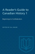 Cover: A Reader's Guide to Canadian History 1 - University of Toronto Press