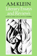 Cover: Literary Essays and Reviews - University of Toronto Press