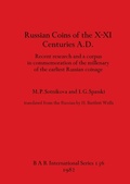 Cover: Russian coins of the X-XI centuries A.D. - BAR Publishing