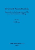 Cover: Structural Reconstruction - BAR Publishing