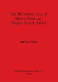 Cover: The Byzantine city of Shivta (Esbeita) Negev Desert Israel - BAR Publishing