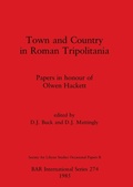Cover: Town and Country in Roman Tripolitania - BAR Publishing