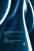 Cover: Industralization of China and India - Routledge