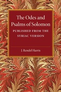 Cover: The Odes and Psalms of Solomon - Cambridge University Press