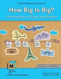 Enlarge image Cover: Project M3: Level 3-4: How Big Is Big? Understanding and Using Large Numbers Student Mathematician's Journal - Kendall/Hunt Publishing Company