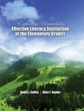 Cover: Exploring Research for Effective Literacy Instruction in the Elementary Grades - Kendall/Hunt Publishing Co ,U.S.