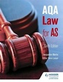 Cover: AQA Law for AS - Hodder Education