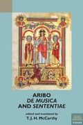 Cover: Aribo, De musica and Sententiae - Medieval Institute Publications