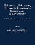 Cover: E-Learning, E-Business, Enterprise Information Systems, and E-Government - C. S. R. E. A.