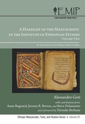 Cover: A Handlist of the Manuscripts in the Institute of Ethiopian Studies, Volume Two - Pickwick Publications