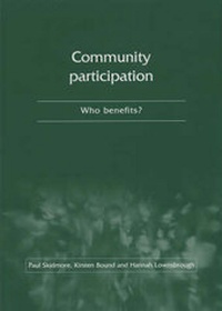Enlarge image Cover: Community Participation - Joseph Rowntree Foundation