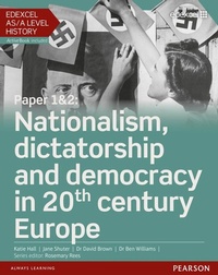 Abbildung von: Edexcel AS/A Level History, Paper 1&2: Nationalism, dictatorship and democracy in 20th century Europe Student Book + ActiveBook - Pearson Education Limited