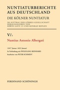 Cover: Nuntius Antonio Albergati - Brill Deutschland