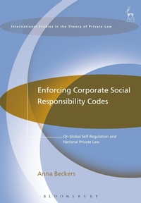 Abbildung von: Enforcing Corporate Social Responsibility Codes - Hart Publishing