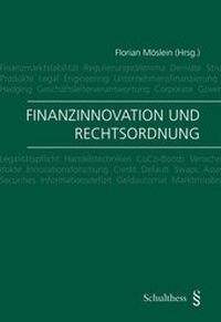 Abbildung von: Finanzinnovation und Rechtsordnung - Schulthess Juristische Medien