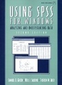 Cover: Using SPSS for Windows - Pearson