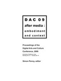 Cover: After Media - University of California Press