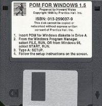 Enlarge image Cover: POM for Windows - Pearson